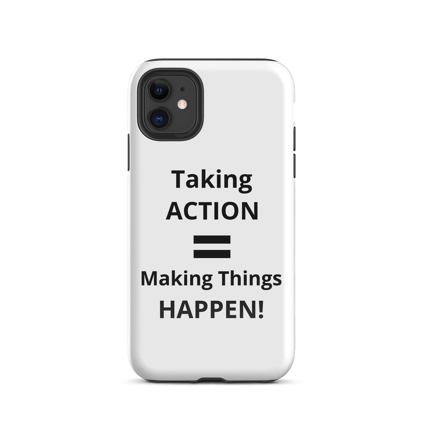 Taking Action iPhone Case