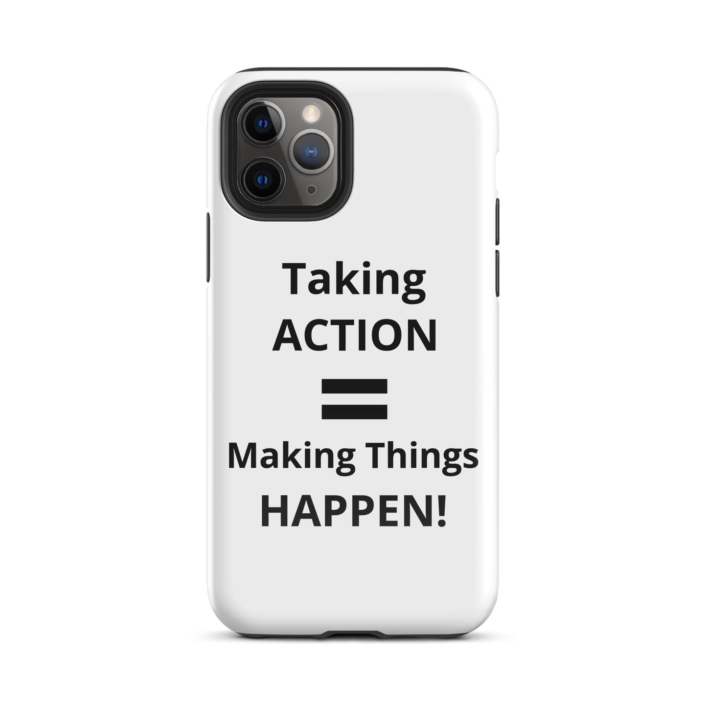 Taking Action iPhone Case