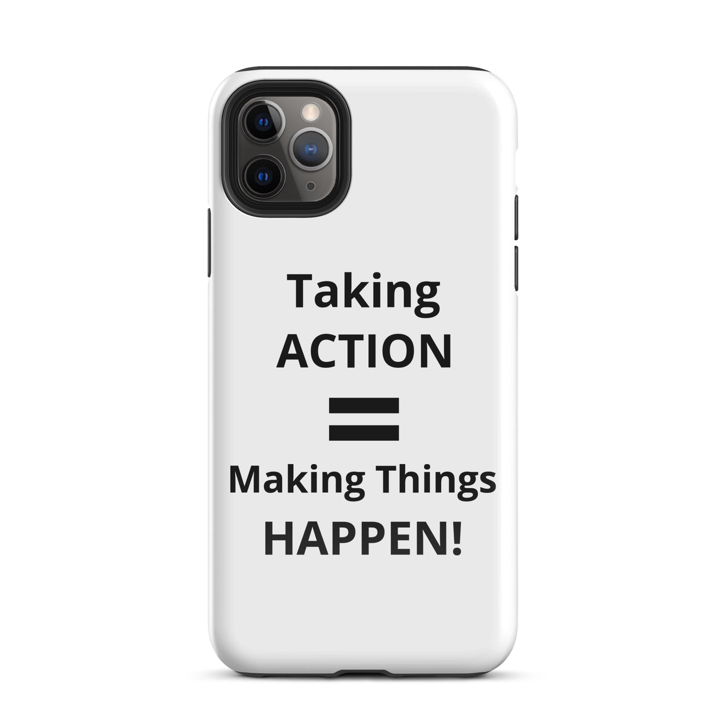 Taking Action iPhone Case