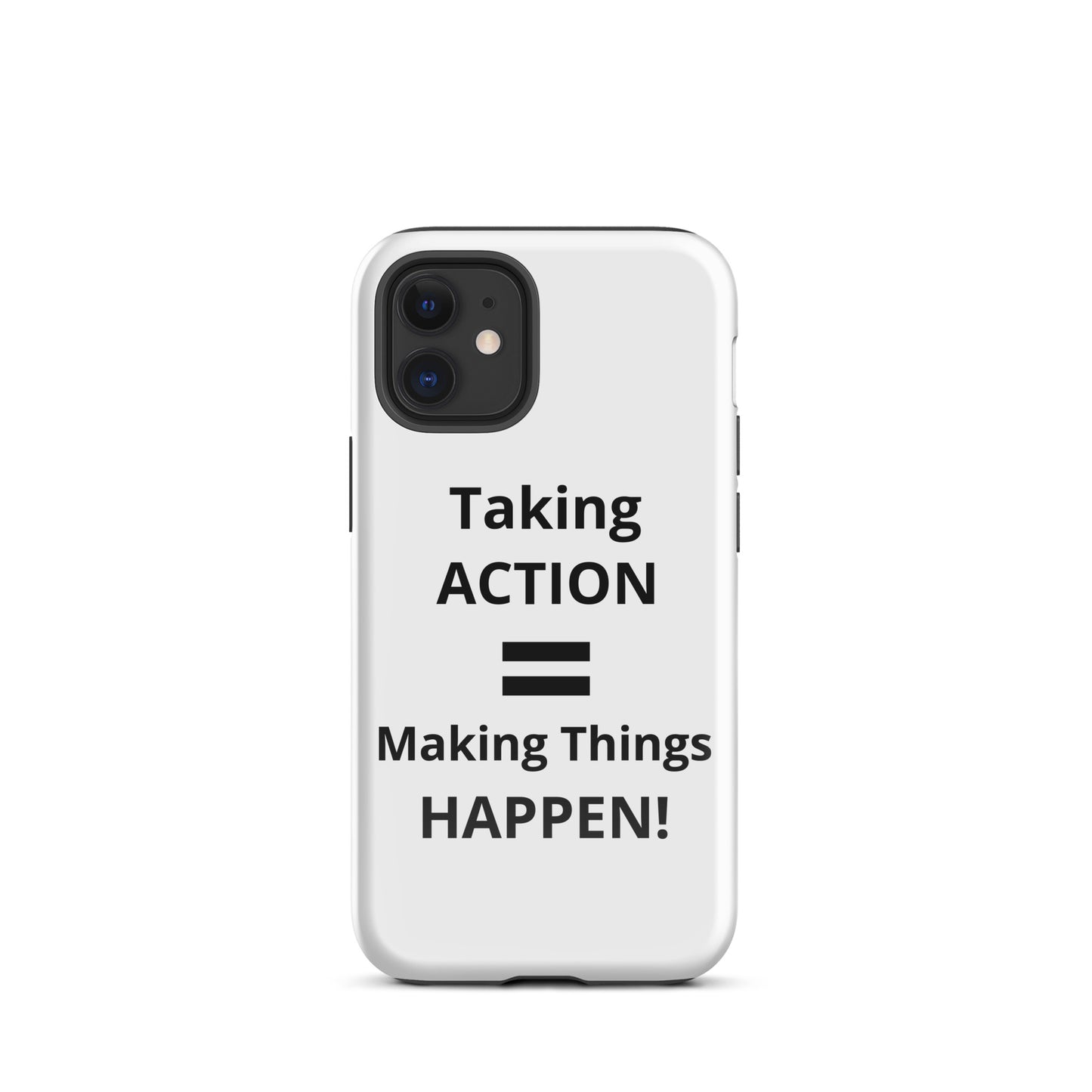 Taking Action iPhone Case