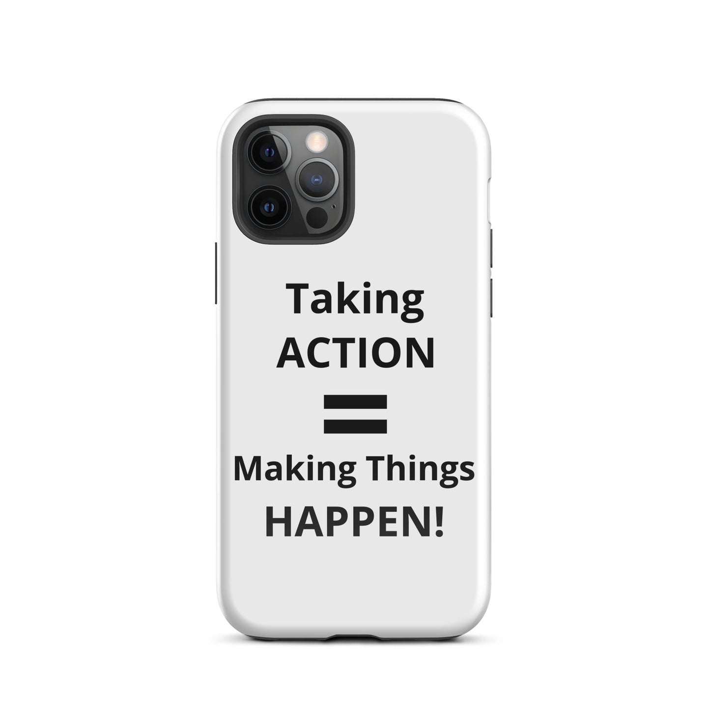 Taking Action iPhone Case