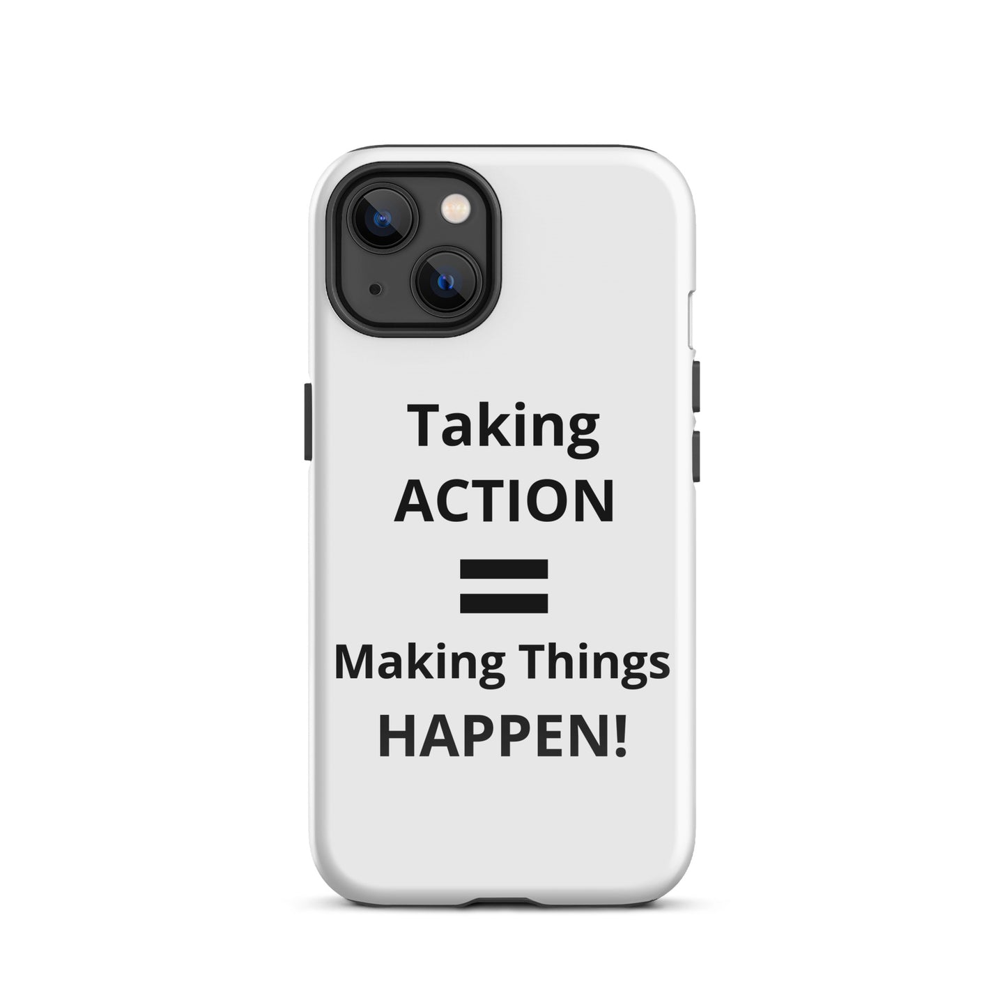 Taking Action iPhone Case