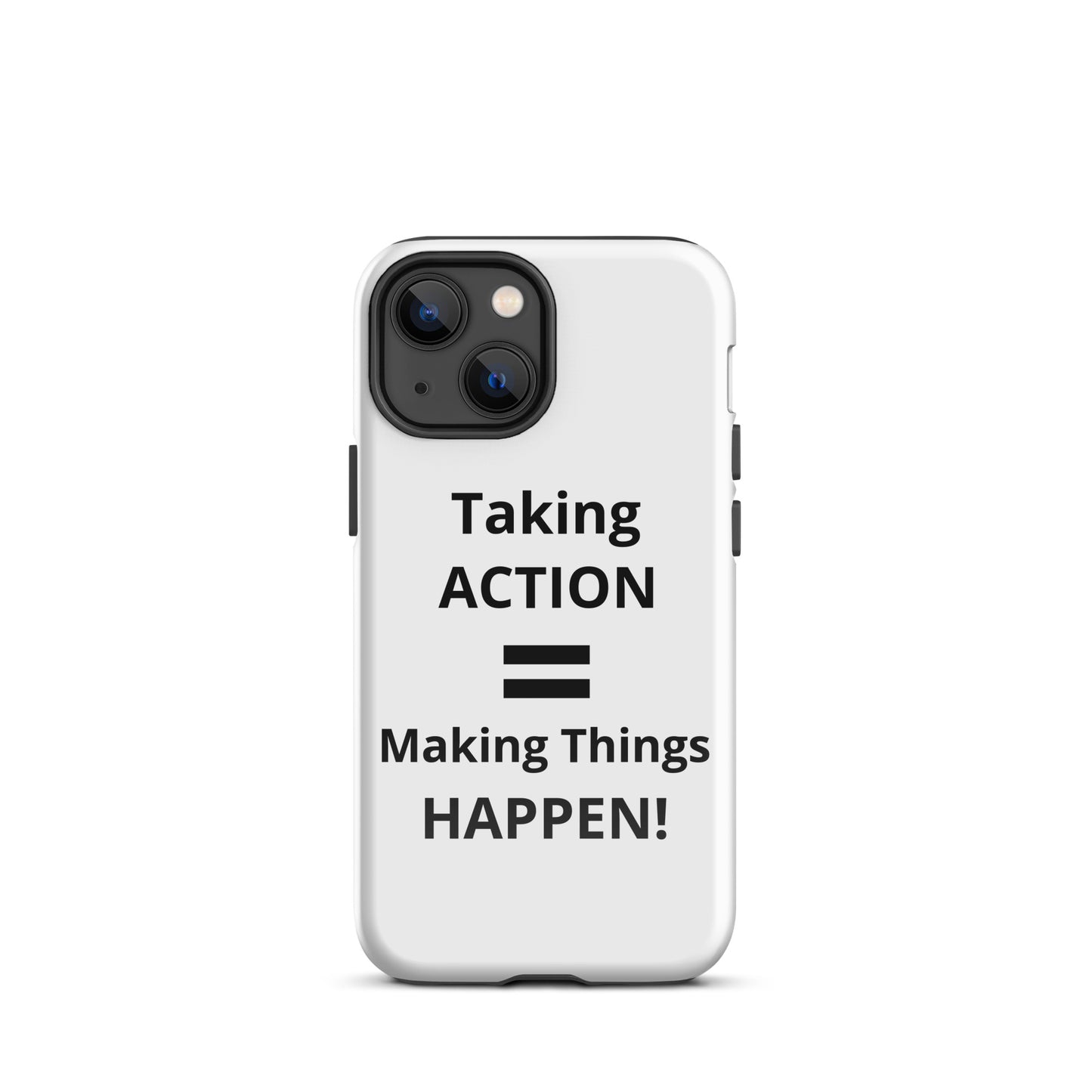 Taking Action iPhone Case