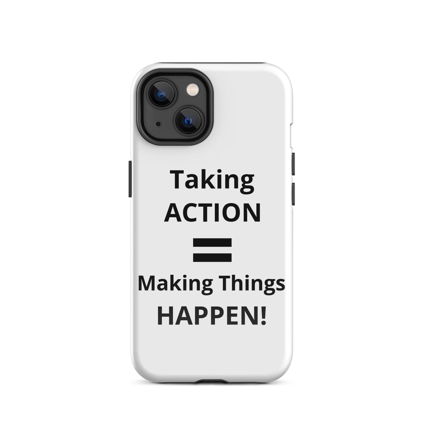 Taking Action iPhone Case