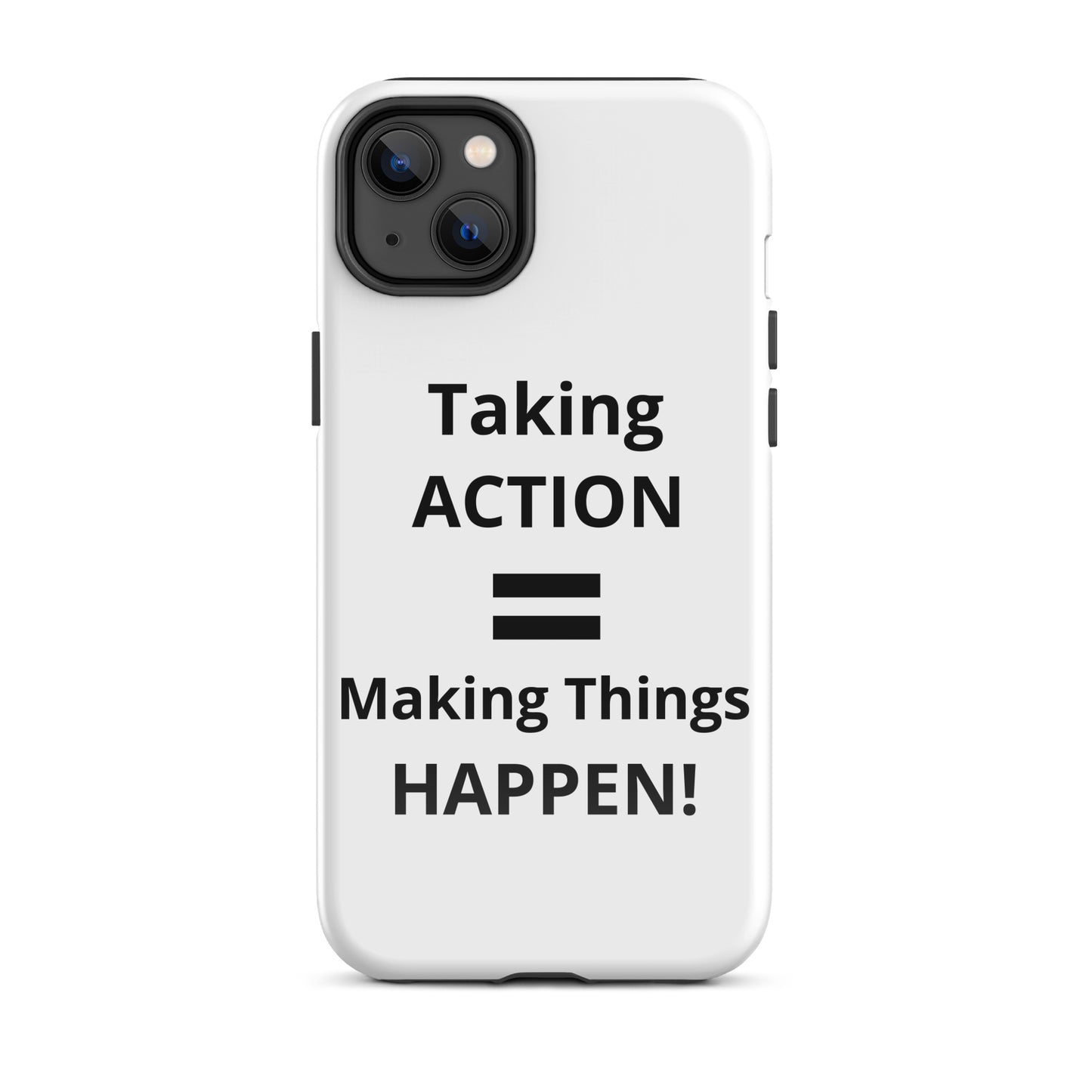 Taking Action iPhone Case