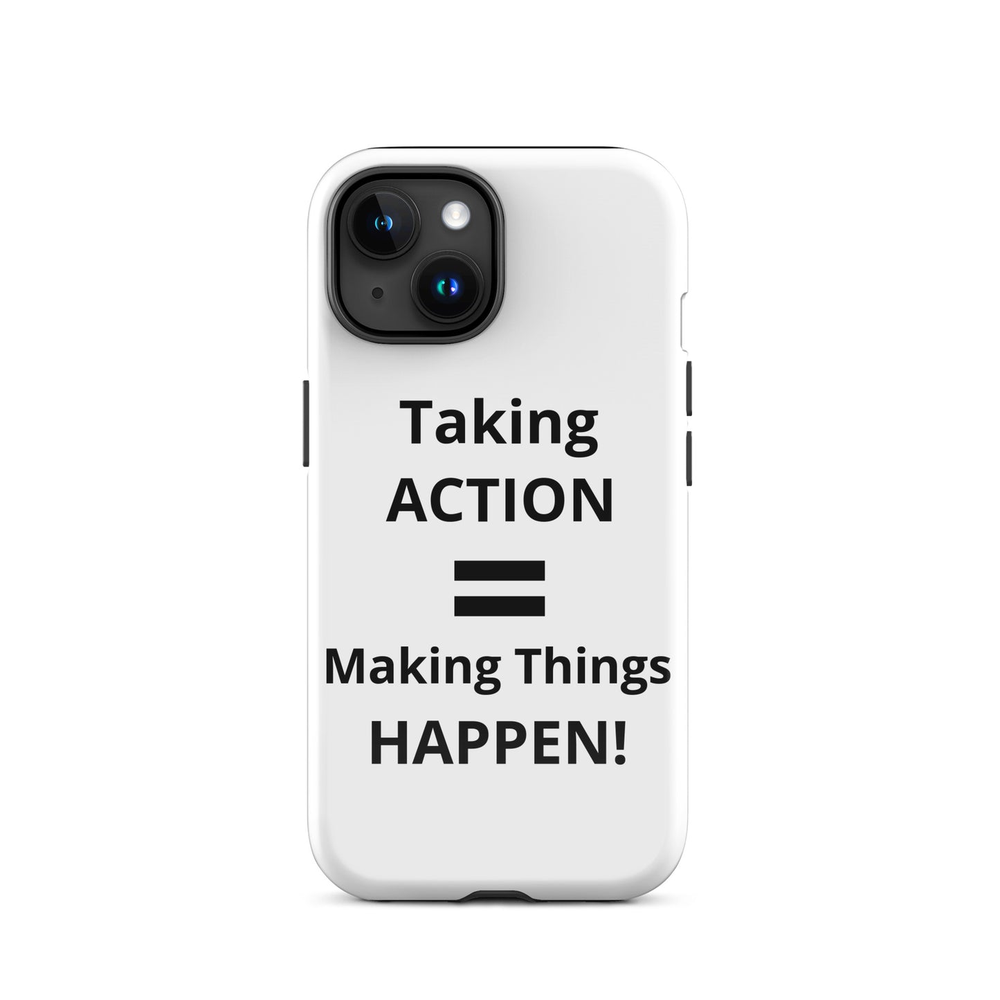 Taking Action iPhone Case